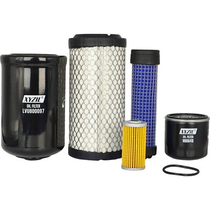 Filter Kit LVA21197 Fit for John Deere 4100 4110 Compact Utility Tractor