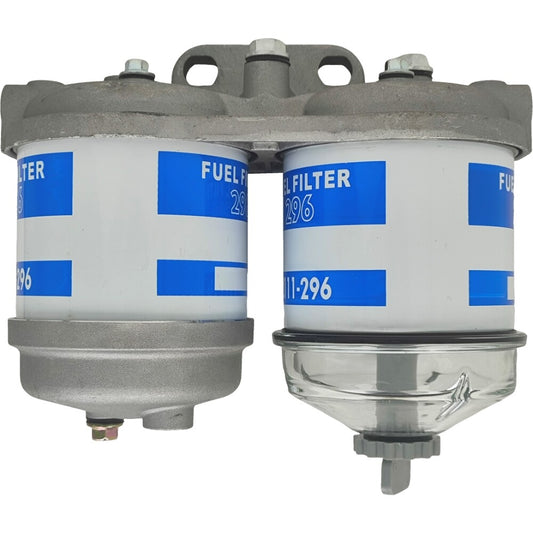 EBPN9N166AA Dual Fuel Filter Glass Bowl Fit for Ford Tractor 2000 3000 4000 5000