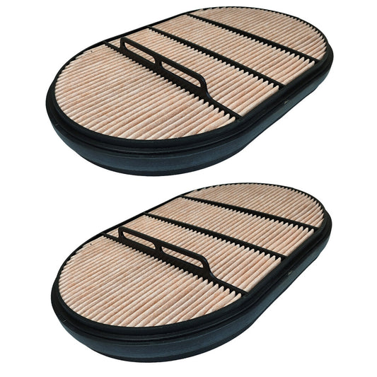 2X Air Filter Fit for Wix 49557 for Donaldson P607557 87356547 for Bell 226780