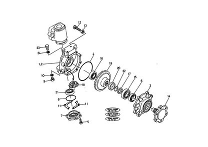 37650-43530 PTO Shaft Front Axle Oil Seal 3A111-80290 3A11180290 3765043530
