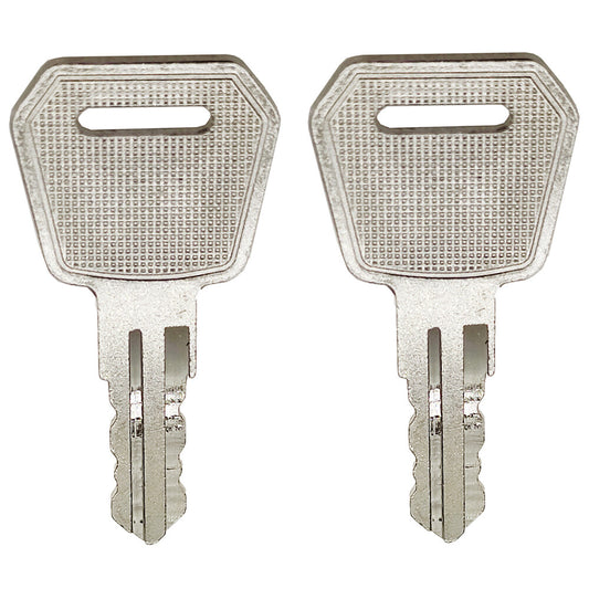 2X Marked 118 Key 1115-500016-00 Fit for Big Joe Electric Pallet Jacks E30 EZ30