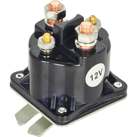 Fit for Monarch Bucher 12V 4 Terminal 100A Dump Trailer Solenoid 391-2 391-2-C