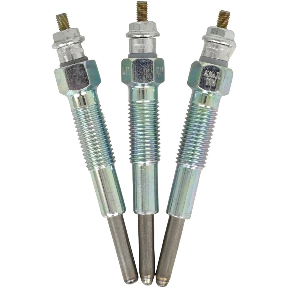 3X Glow Plug SBA185366040 SBA185366092 for Ford Tractor 1100 1110 1120 1200 1210