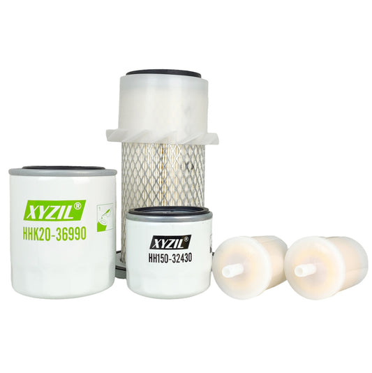 In-Line Fuel Air Oil HST Filter Kit for Kubota G1700 G1800 G1900 G2000