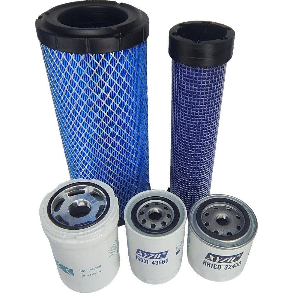 Service Maintenance Filter Kit for Kubota SVL75-2C SVL75C Loader