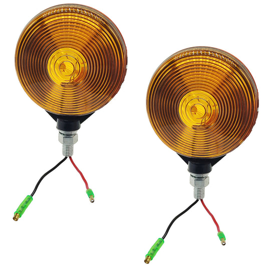 2X 3C081-75870 Hazard Light for Kubota L3240F L3240F3 B2320DT M6040 M9540 M8540