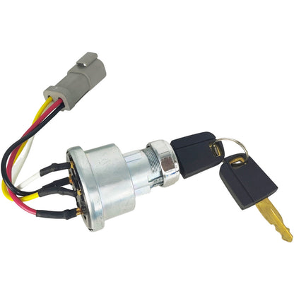 Ignition Starter Switch for Caterpillar CAT 902 904B 904H 906 906H 907H 908 908H