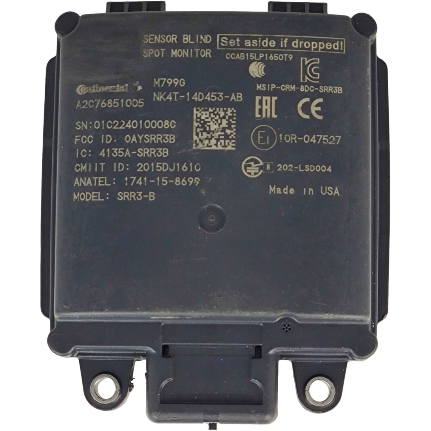 Fit for Ford Rear RH Blind Spot Radar Sensor NK4T-14D453-AB 2022 E-Transit