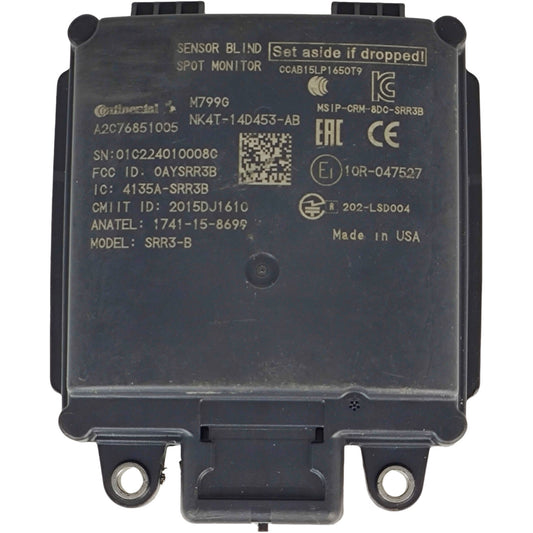 Fit for Ford Rear RH Blind Spot Radar Sensor NK4T-14D453-AB 2022 E-Transit