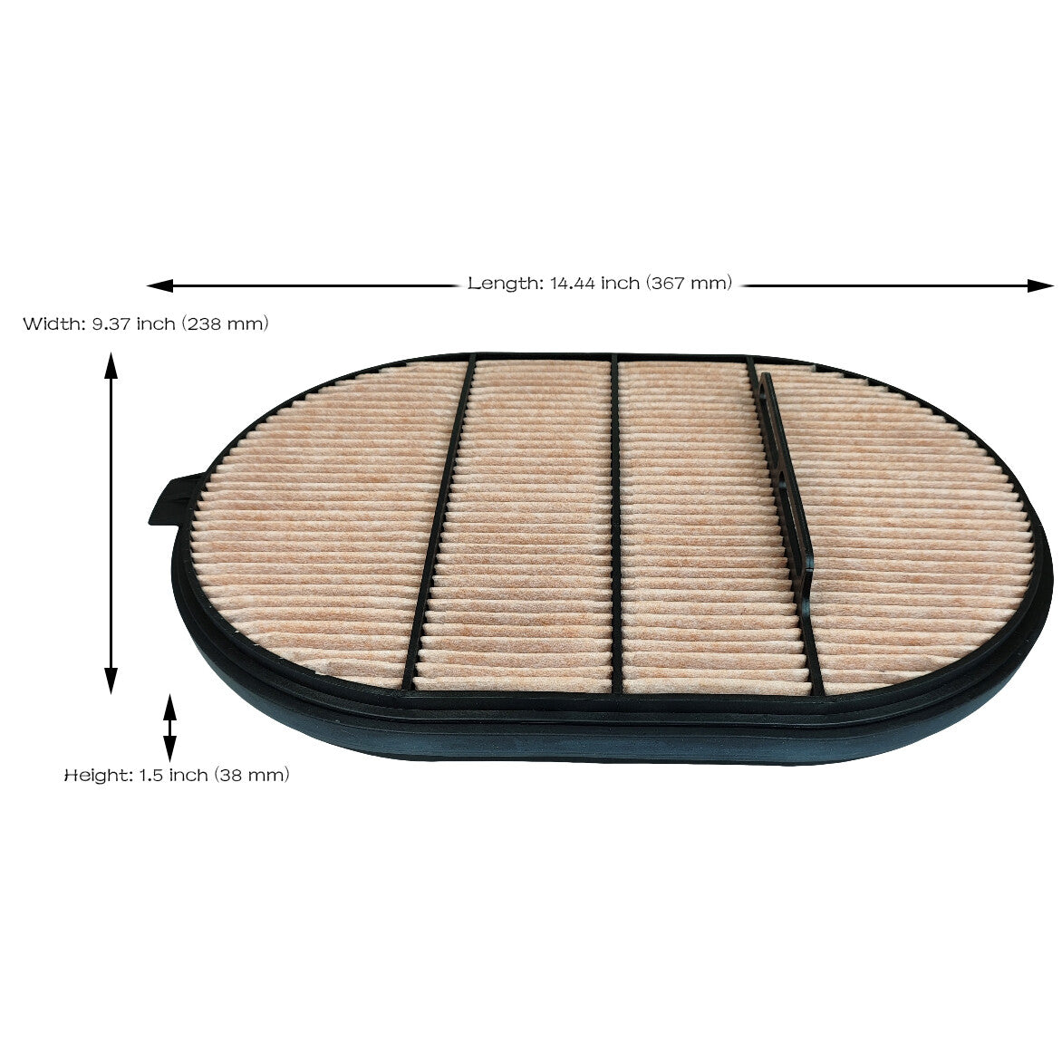 2X Air Filter for Wix Donaldson Bell 49557 P607557 87356547 226780