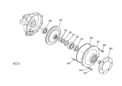 37650-43530 PTO Shaft Front Axle Oil Seal 3A111-80290 3A11180290 3765043530