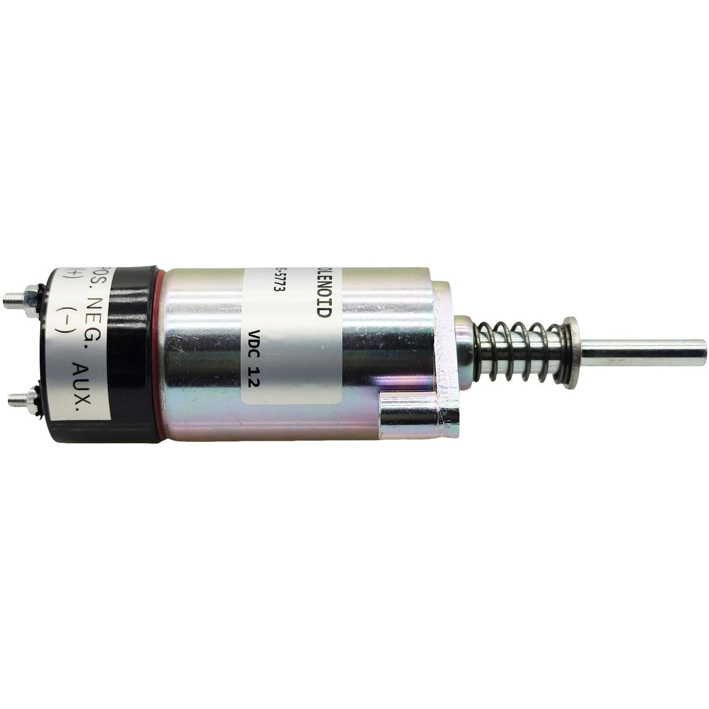 Fit for CAT 125-5773 3204 3304 3304B 3306 3306B Engine 12V Fuel Shutoff Solenoid