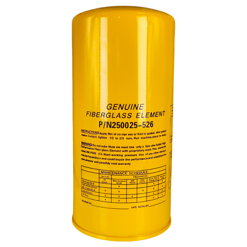 250025-526 Air Compressor Oil Filter Fit for Sullair HF6822 P176325 BT610-MPG