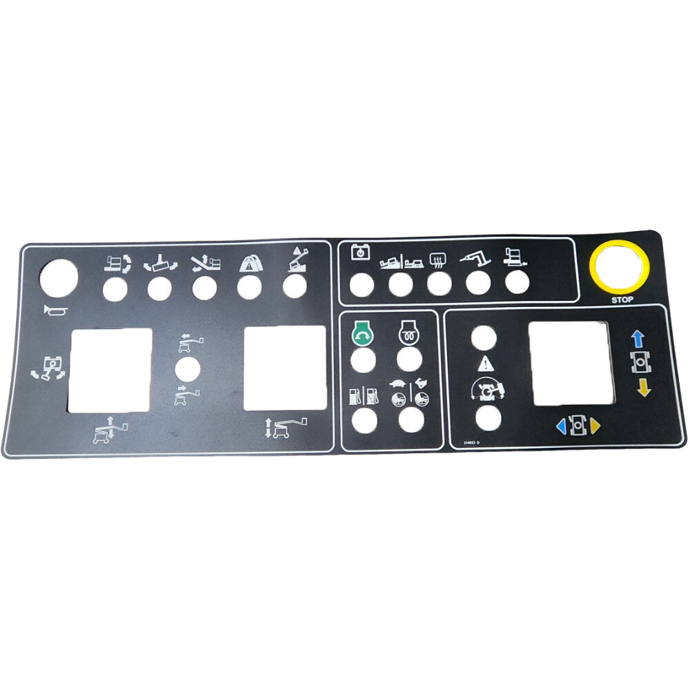 Platform Control Panel Decal 214933GT for Genie Z-51/30J Z-62/40 Z45/25