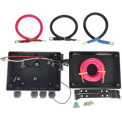 M8 Pre-Wired Winch Control Box Kit for 12V 500A Winch Solenoid Contactor Relay