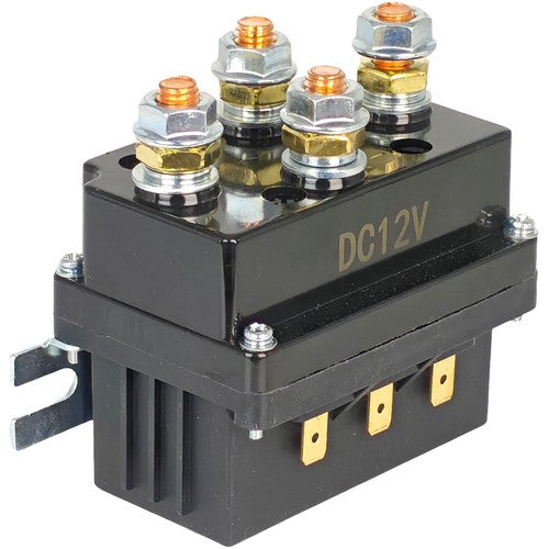 M8 Pre-Wired Winch Control Box Kit for 12V 500A Winch Solenoid Contactor Relay