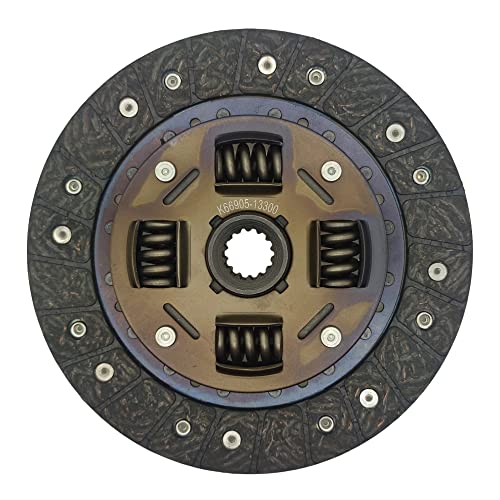 66591-13300 67980-13400 7.25" Clutch Disc Disk Compatible with Kubota Tractor B4200 B5100 B6000 B6100 B7100 B1550HST-D B1550HST-E B1750HST-D B1750HST-E B1550D B1550E B1750D B1750E 66905-13300