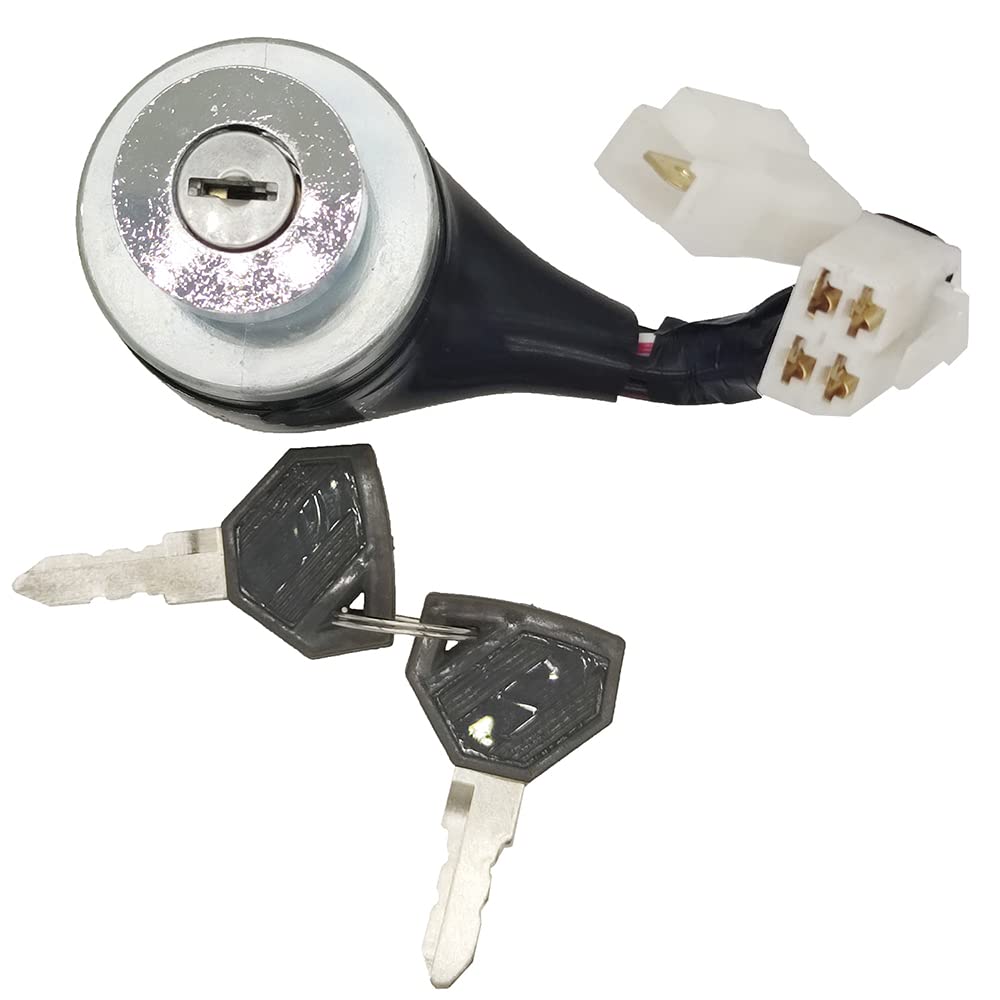 Starter Ignition Switch 1A7335-52110 194940-52110 Compatible with CubCadet Yanmar FX18 FX28D FX32 FX32D FX42 FX42D FF145D Yanmar ViO35-6A Excavator John Deere 870 970 1070 990 4005