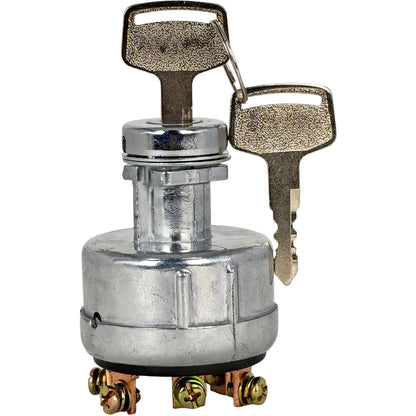 Ignition Key Switch 91204-17400 Fits Mitsubishi Caterpillar Forklift 91205-14900