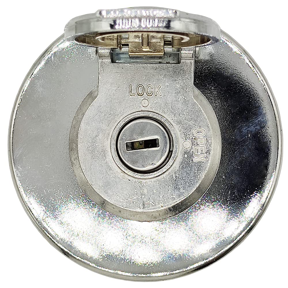 Fuel Cap with Keys 20U-04-21360 20U-04-21361 Compatible with Komatsu PC45MR-1 PC50UU-2 PC58SF-1 PC75UU-2 PC128US-1 PC228UU-1