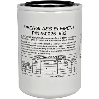 02250050-602 Oil Filter 2250050602 Fit for Sullair Air Compressor