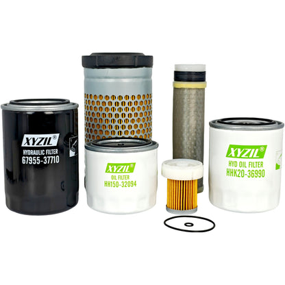Maintenance Filter Kit 77700-03365 Fit for Kubota B2320 B2620 B2920 HSD HST