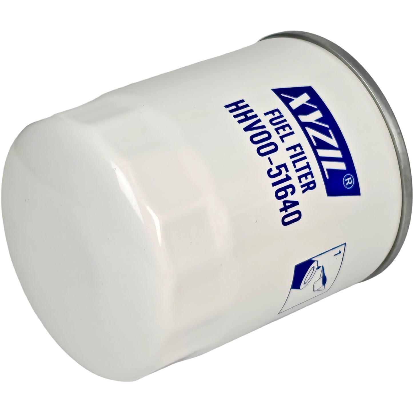 Fuel Filter HHV00-51640 for Kubota SVL75-2C SVL95-2S Track Loader V3800 Engine