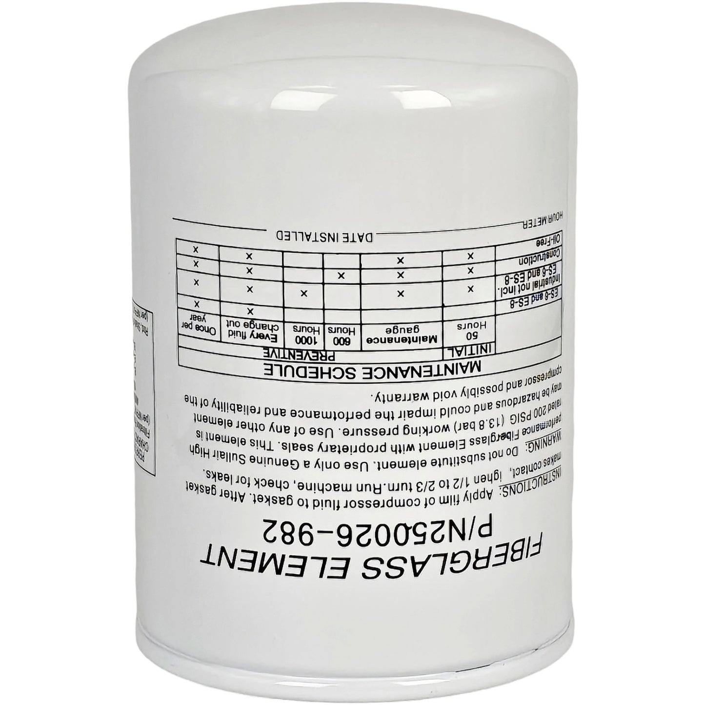 Oil Filter 250028-032 Fit for Sullair Air Compressor 250026-982